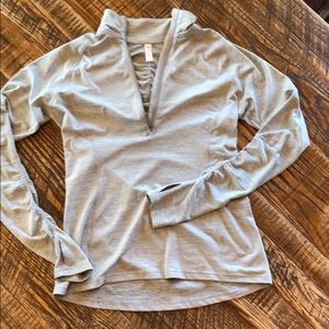 Lucy half zip top